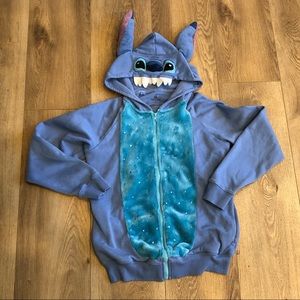 Disney Parks Stitch Hoodie Sweatshirt